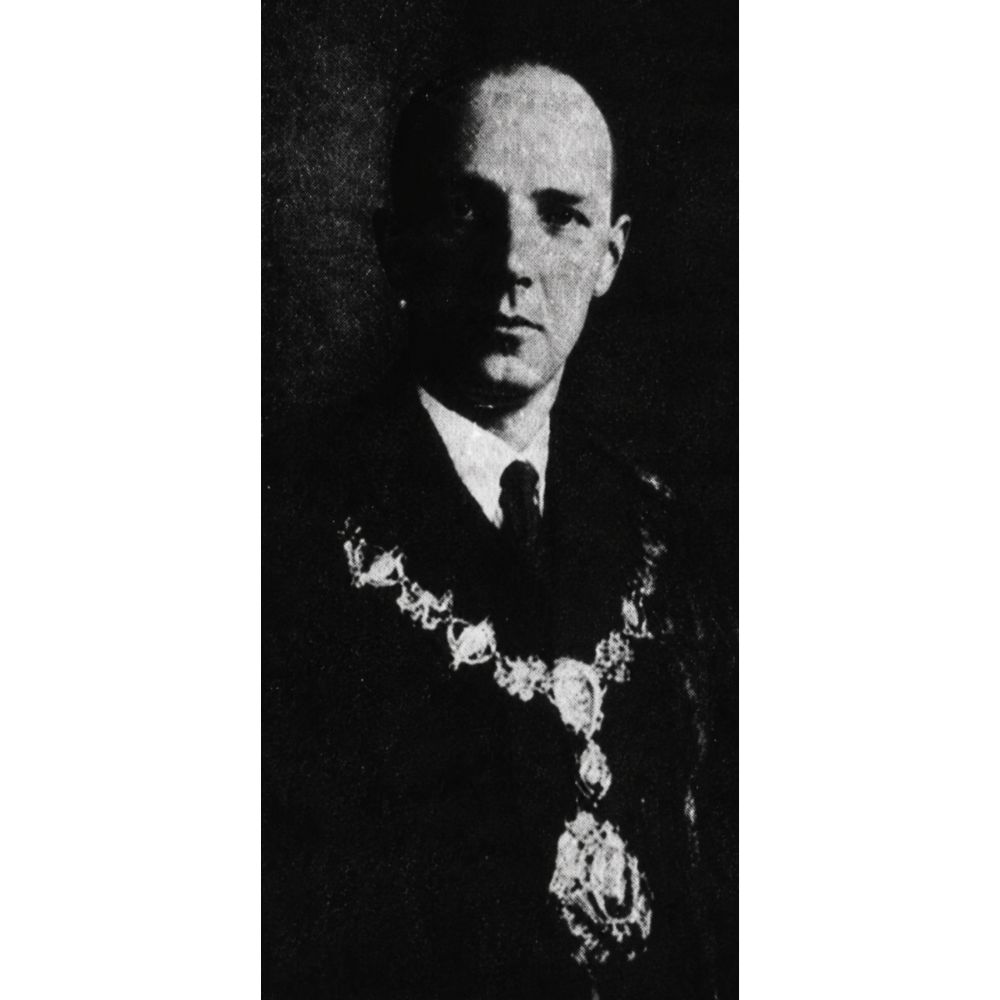 Dr Edward A Gregg, an image from a newspaper in 1930.